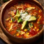 Crockpot Chicken Tortilla Soup Crockpot Chicken Tortilla Soup