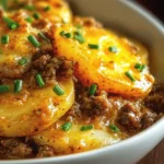 Crockpot Hamburger Potato Casserole