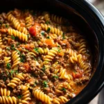 Crockpot Taco Pasta Crockpot Taco Pasta