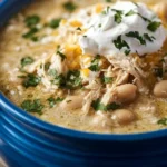 Crockpot White Chicken Chili with Cream Cheese Crockpot White Chicken Chili with Cream Cheese