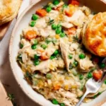 Crustless Chicken Pot Pie Crustless Chicken Pot Pie