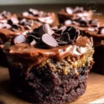 Dark Chocolate Peanut Butter Greek Yogurt Banana Brownie Bites Dark Chocolate Peanut Butter Greek Yogurt Banana Brownie Bites