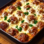 Dump-and-Bake Meatball Casserole Dump-and-Bake Meatball Casserole