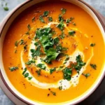 Easy Butternut Squash and Sweet Potato Soup