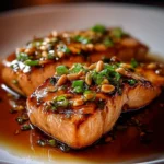 Easy Crispy Honey Garlic Glazed Salmon Recipe Easy Crispy Honey Garlic Glazed Salmon Recipe