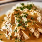 Easy Crockpot Chicken and Gravy Easy Crockpot Chicken and Gravy