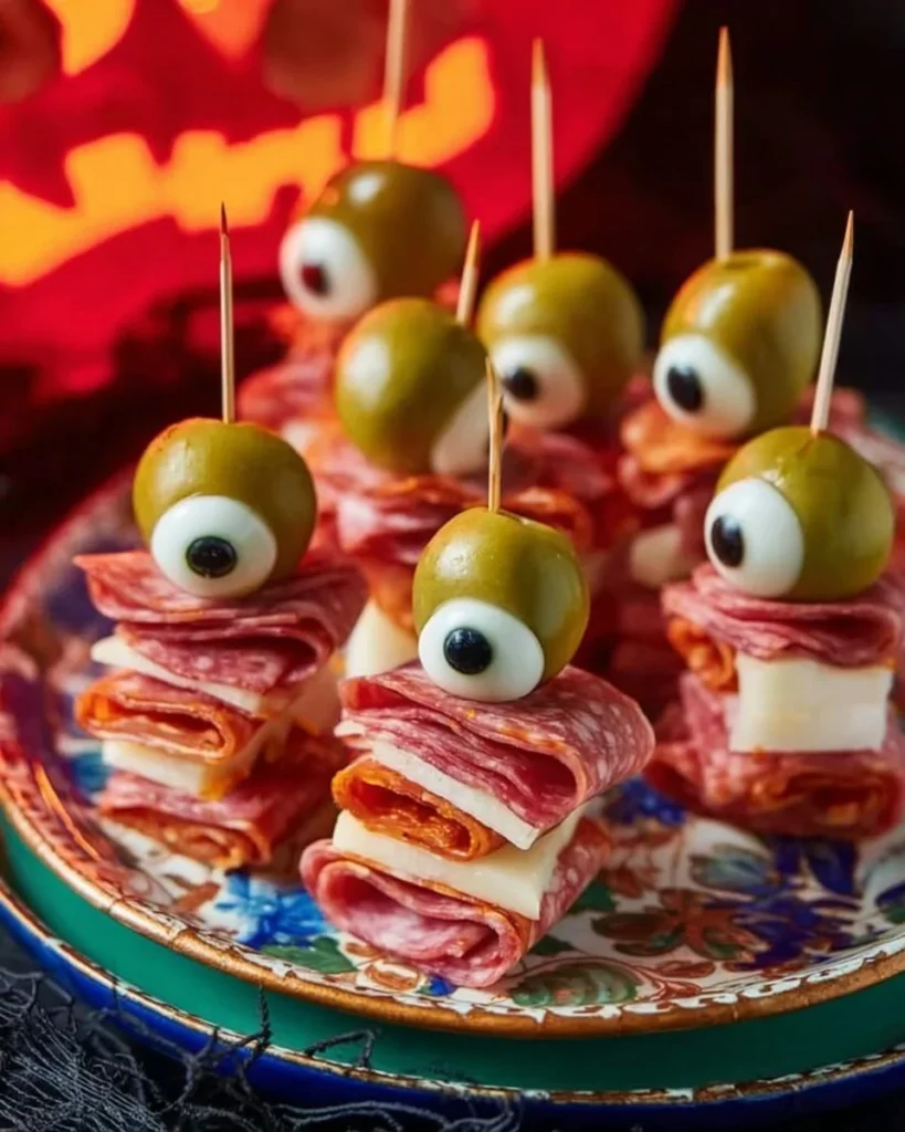 Spooky themed easy Halloween appetizers for festive gatherings