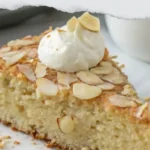 Flourless Almond Coconut Cake with Greek Yogurt