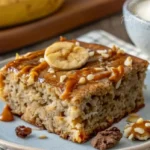 Flourless Oatmeal Banana Cake