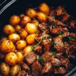 Garlic Butter Beef Bites with Potatoes Garlic Butter Beef Bites with Potatoes