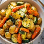 Garlic Herb Roasted Potatoes, Carrots, and Zucchini Garlic Herb Roasted Potatoes, Carrots, and Zucchini