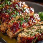 Garlic Parmesan Chicken Meatloaf Garlic Parmesan Chicken Meatloaf
