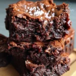 Greek Yogurt Brownies (Zero Sugar Snack)