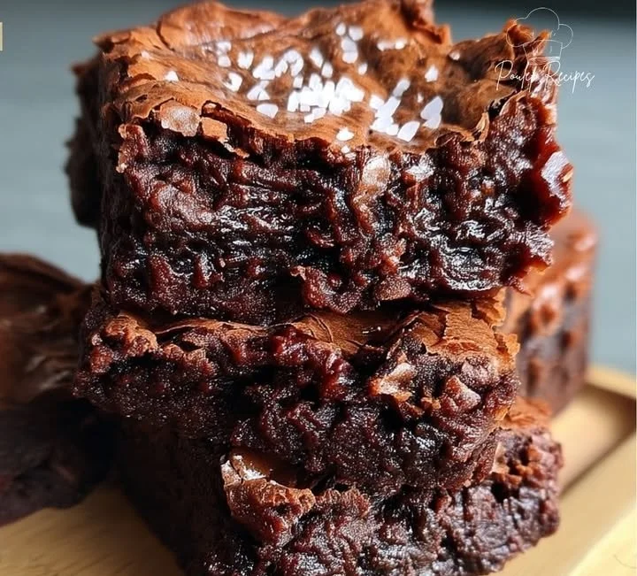 Decadent Greek Yogurt Brownies with zero sugar for a guilt-free snack