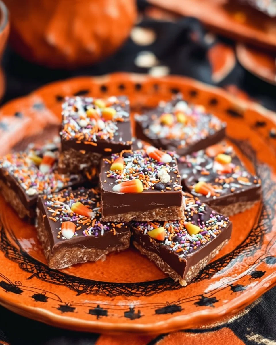 Delicious homemade Halloween Crack Candy treat for festive gatherings