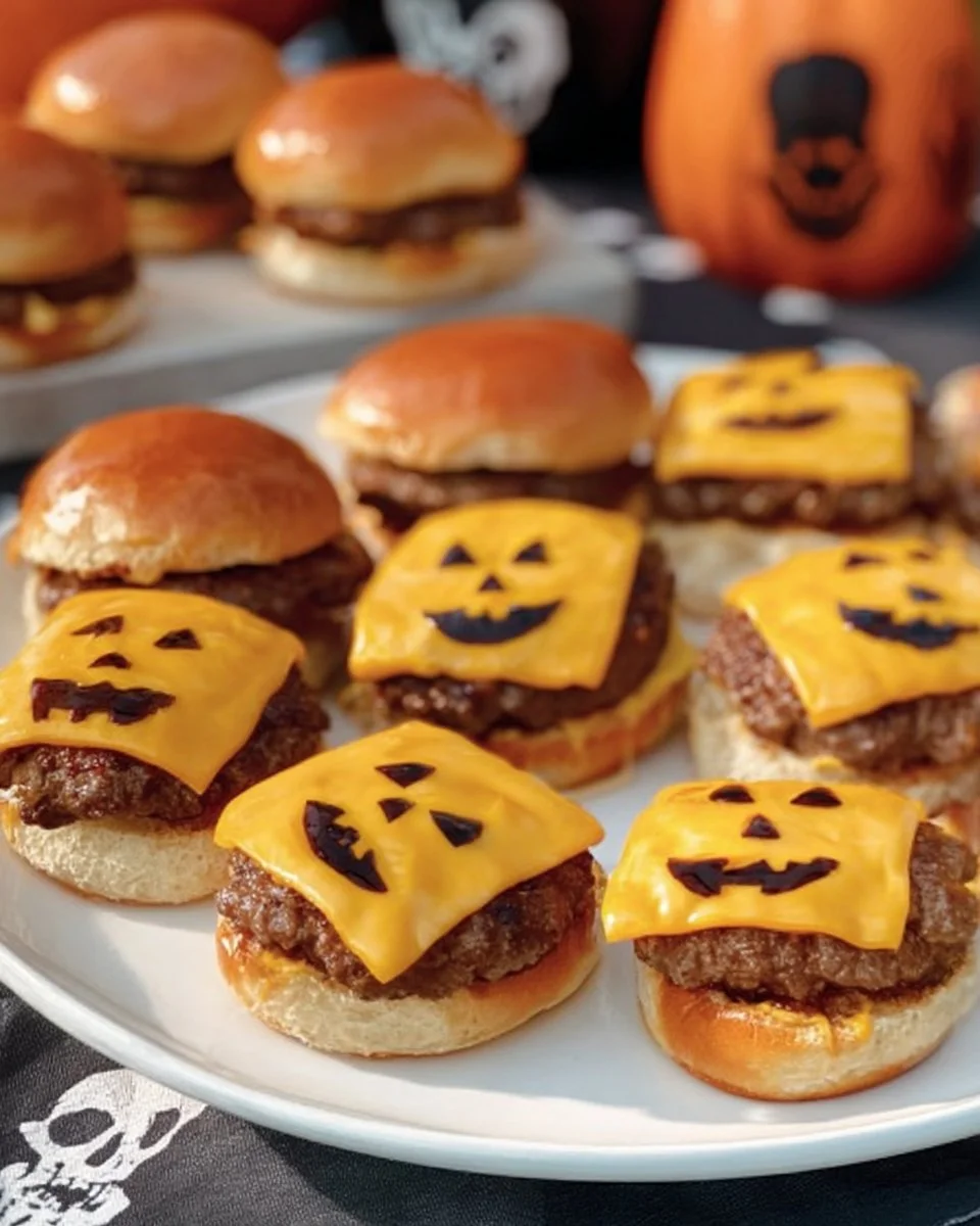 Kids making Halloween recipes together in a festive kitchen