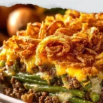 Hamburger Green Bean Casserole Hamburger Green Bean Casserole