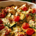 Mediterranean Chicken Zucchini Bake Mediterranean Chicken Zucchini Bake