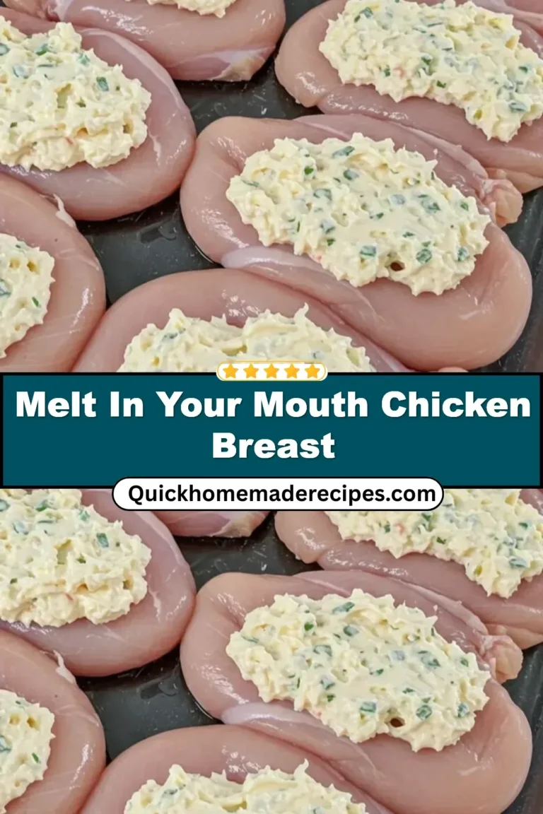 Tender and juicy melt-in-your-mouth chicken breast dish served on a plate