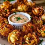 Mini Air Fryer Blooming Onions