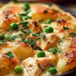 One Pot Gnocchi Chicken Pot Pie