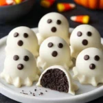 Oreo Ghost Truffles Oreo Ghost Truffles