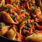 Pasta Shells With Ground Beef