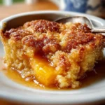 Peach Cobbler with Fresh Peaches