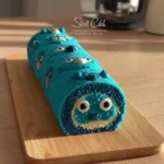 Stitch-Inspired Tropical Blue Cake Roll