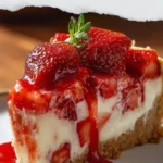 Strawberry Crunch Cheese Cake Strawberry Crunch Cheese Cake