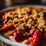 Strawberry Rhubarb Crisp Strawberry Rhubarb Crisp