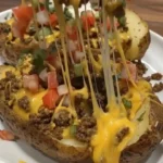 Taco Stuffed Baked Potatoes Taco Stuffed Baked Potatoes