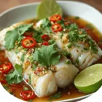 Thai Lime-Garlic Steamed Fish Thai Lime-Garlic Steamed Fish
