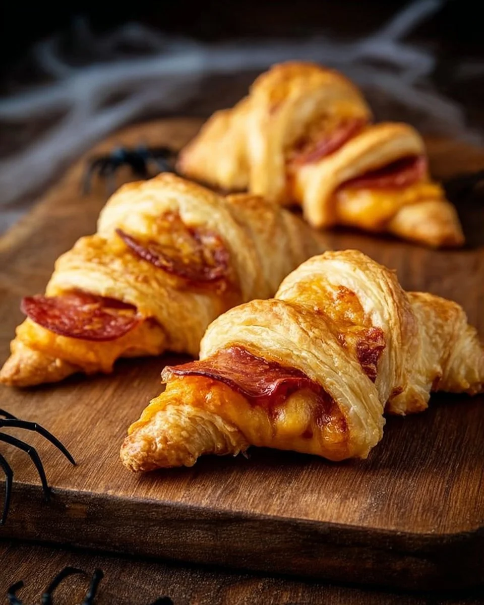 Delicious Witch Hat Crescent Rolls for Halloween celebrations