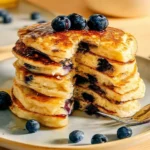 Blueberry Buttermilk Pancakes Blueberry Buttermilk Pancakes