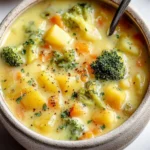 Broccoli Potato Cheese Soup