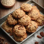 Caramel Pecan Oatmeal Cookies
