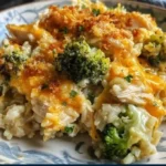 Cheesy Broccoli Chicken and Rice Casserole Cheesy Broccoli Chicken and Rice Casserole