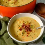Cheesy Cauliflower Soup