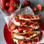 Churro Dessert Tacos with Strawberries and Cream Churro Dessert Tacos with Strawberries and Cream