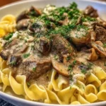 Classic Beef Stroganoff Classic Beef Stroganoff