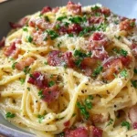 Creamy Bacon Carbonara Pasta