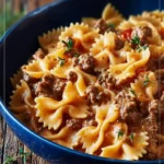 Creamy Beef and Bowtie Pasta Creamy Beef and Bowtie Pasta