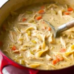 Creamy Chicken Noodle Soup