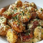 Creamy Garlic Sauce Baby Potatoes Creamy Garlic Sauce Baby Potatoes
