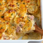 Creamy Scalloped Potatoes and Ham