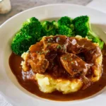 Crockpot Beef Tips and Gravy