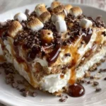Decadent No-Bake S’mores Lasagna