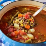 Delicious Hamburger Soup Delicious Hamburger Soup