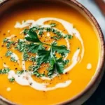 Easy Butternut Squash and Sweet Potato Soup